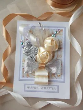 Wedding invitation Foto stock
