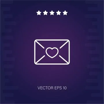 Wedding invitation vector icon Stock Illustration