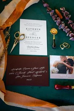 Wedding Invitations Stock Photos