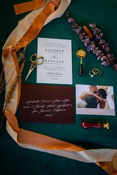 Wedding Invitations Stock Photos