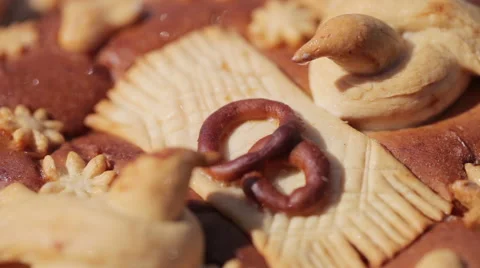 Wedding loaf elements Video stock 40738589