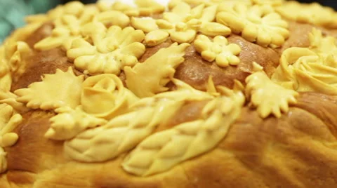 Wedding loaf elements Video stock 43513275