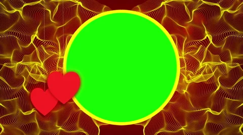 Wedding loop background, frame green screen and transition Vidéo 42905345