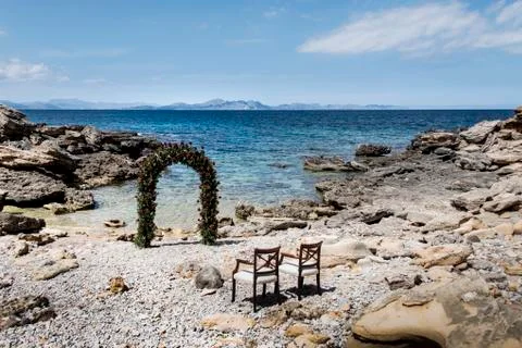 Wedding in Majorca Stock Photos