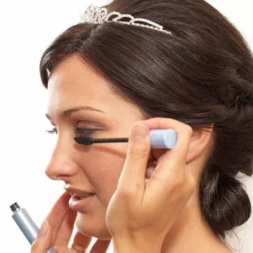 Wedding makeup Stock Photos