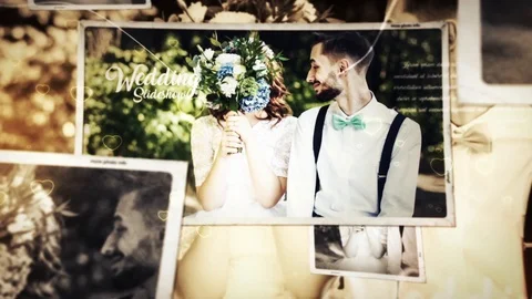 Wedding Memories Slideshow Stock After Effects