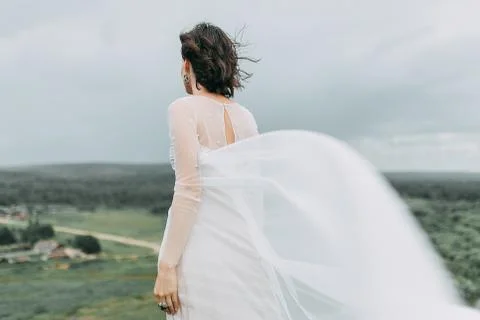 Wedding in the mountains Stock Photos
