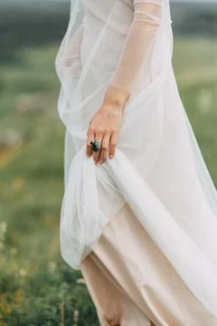 Wedding in the mountains Foto stock