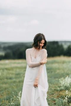Wedding in the mountains Foto stock