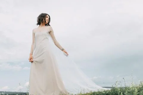 Wedding in the mountains Stock Photos