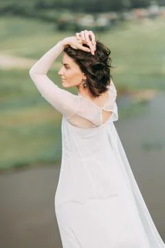 Wedding in the mountains Stock Photos