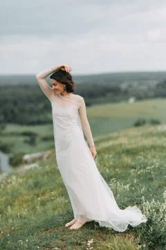 Wedding in the mountains Stock Photos