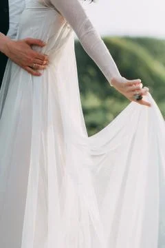 Wedding in the mountains Stock Photos