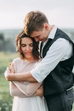 Wedding in the mountains Stock Photos