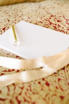 Wedding notebook. Stock Photos