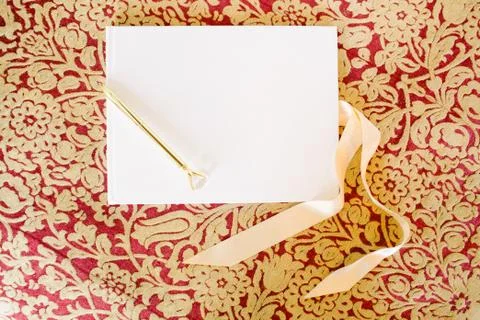 Wedding notebook. Stock Photos