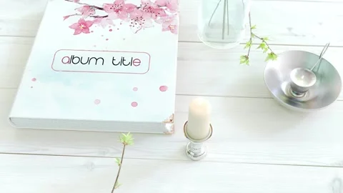 Wedding Or Valentine's Day Photo Album Stock After Effects