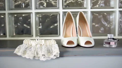 Wedding Outfit Accesories 스톡 동영상 59663392