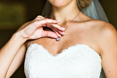 Wedding pendant Stock Photos