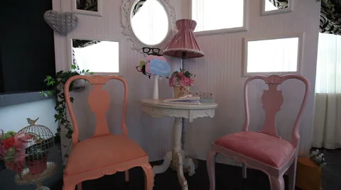 Wedding photo corner Stock Footage 41763252