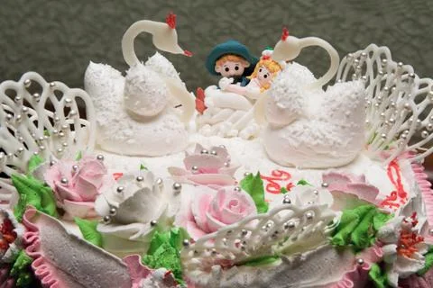 Wedding pie Foto stock