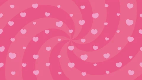 Wedding pink pattern background with hearts. Love theme for Wedding Stock Footage 160983626
