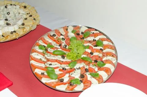 Wedding platter Stock Photos