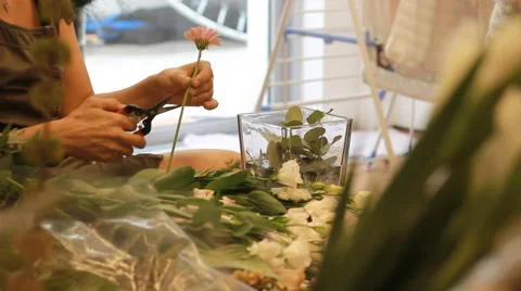 Wedding preparations for bride Stock Footage 44521235