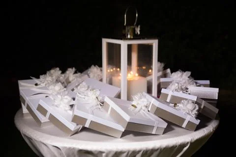 Wedding presents Stock Photos