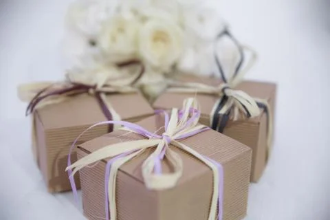 Wedding presents Stock Photos