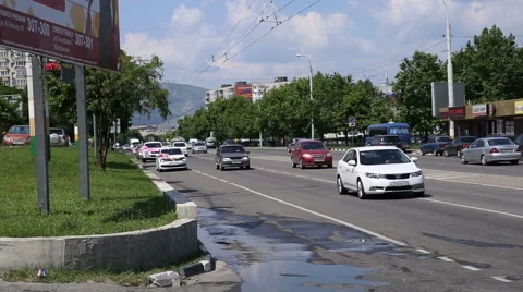 Wedding procession through city Stock Footage 67980513