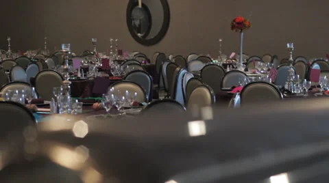 Wedding Reception Banquet 2 Stockbeeldmateriaal 35097989
