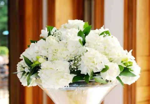 Wedding reception flower Stock Photos