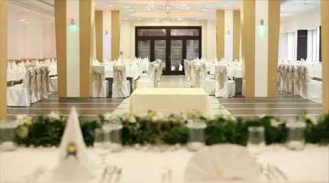 Wedding reception Stock Footage 24654848