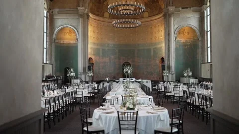 Wedding Reception Montage - Monastery Event Center Stock Footage 185712385