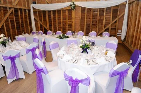 Wedding reception Stock Photos
