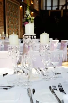 Wedding reception Stock Photos