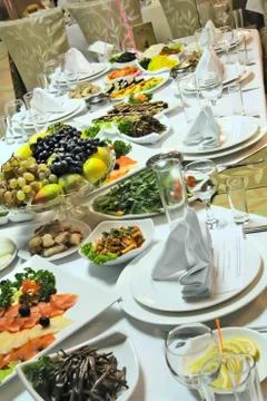 Wedding reception Stock Photos