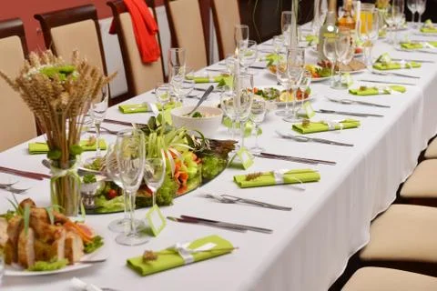 Wedding reception Stock Photos