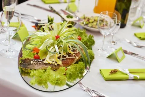 Wedding reception Stock Photos