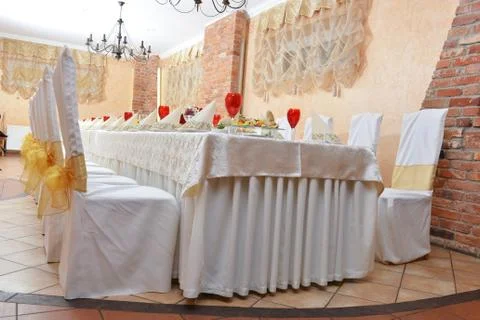 Wedding reception Stock Photos