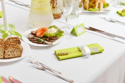 Wedding reception Stock Photos