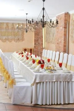 Wedding reception Stock Photos