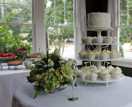 Wedding Refreshments Stock Photos