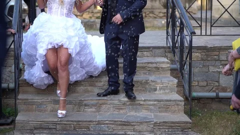 Wedding rice 動画素材 116754274