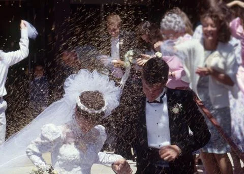 Wedding Rice Stock Photos
