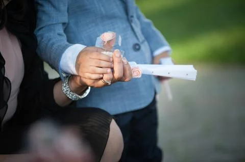 Wedding rice Stock Photos