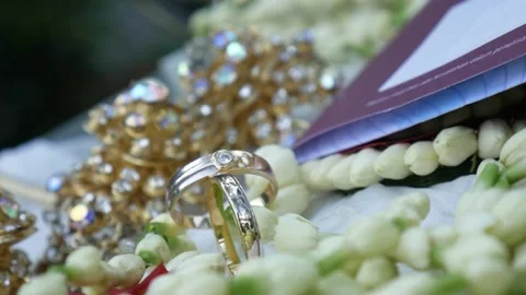 Wedding Ring 2 Video stock 170655476