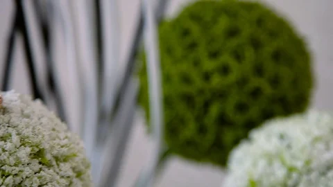 Wedding ring decorations 스톡 동영상 69861267