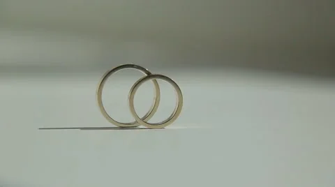 Wedding ring Stock Footage 40571689